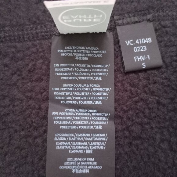 Stormtech Men's Avalante Full Zip Fleece Vest - FHV-1 Sleeveless Black Size S - Picture 7 of 11